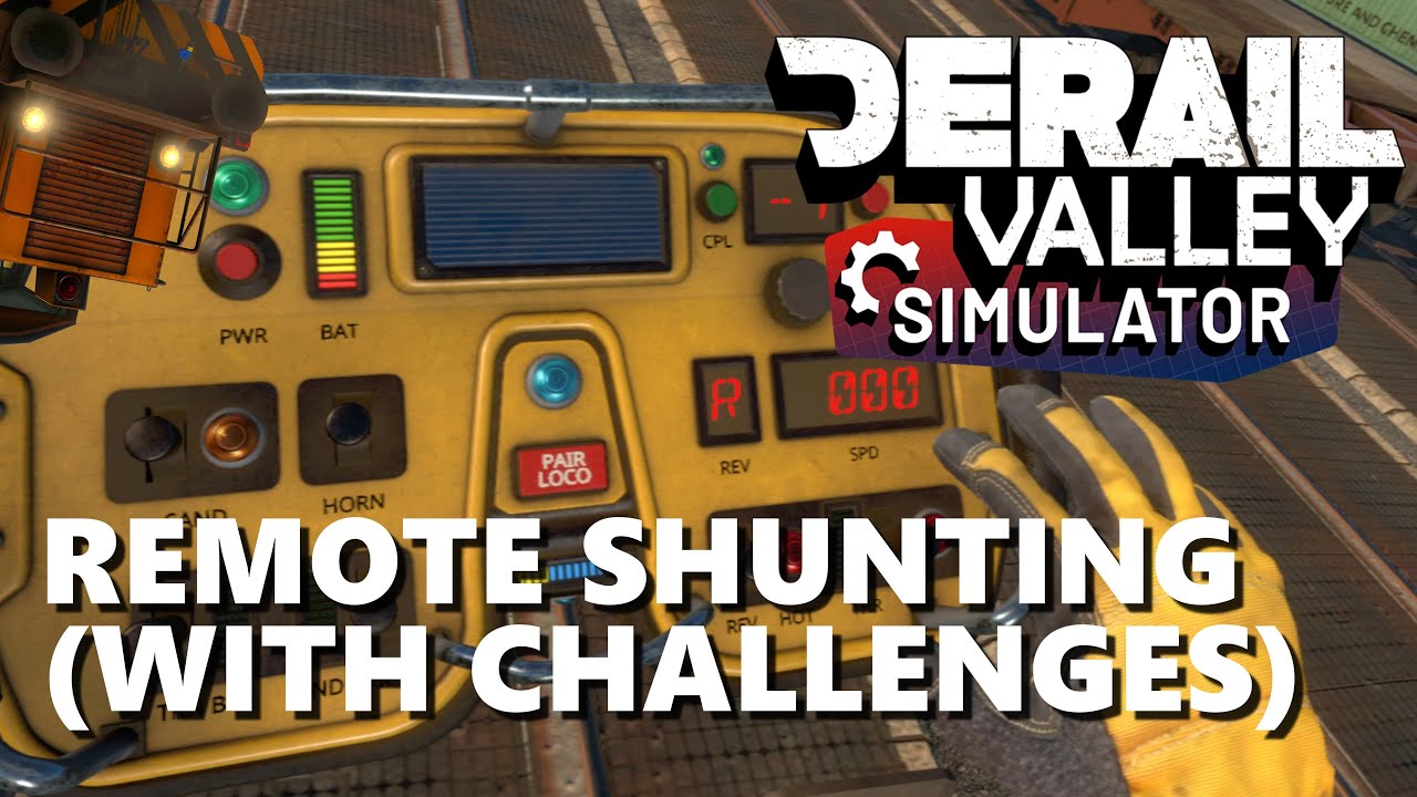 I got my gift early - the REMOTE for SHUNTING DE2 - DERAIL VALLEY [VR ...