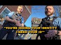 Cop Wants Mans ID Because He’s Wearing A Mask