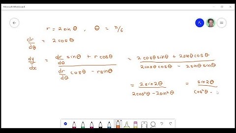 57-62 Find the slope of the tangent line to the given polar curve at the point specified by the val…