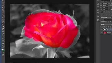 Photoshop CS6 Tutorial: Color Splash Effect (For Beginners) New 2014