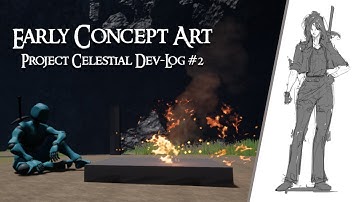 Early Concept Art - Project Celestial Dev-Log #2