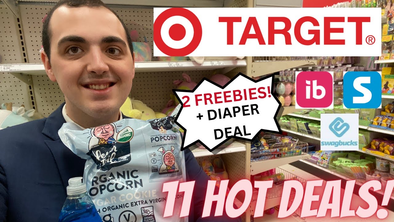 11 HOT TARGET COUPONING DEALS! 2 FREEBIES + EPIC DIAPER DEAL! 03/26