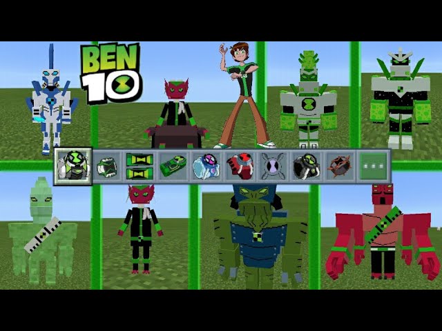 Ben 10 Reboot Lucraft Addon Minecraft Mod