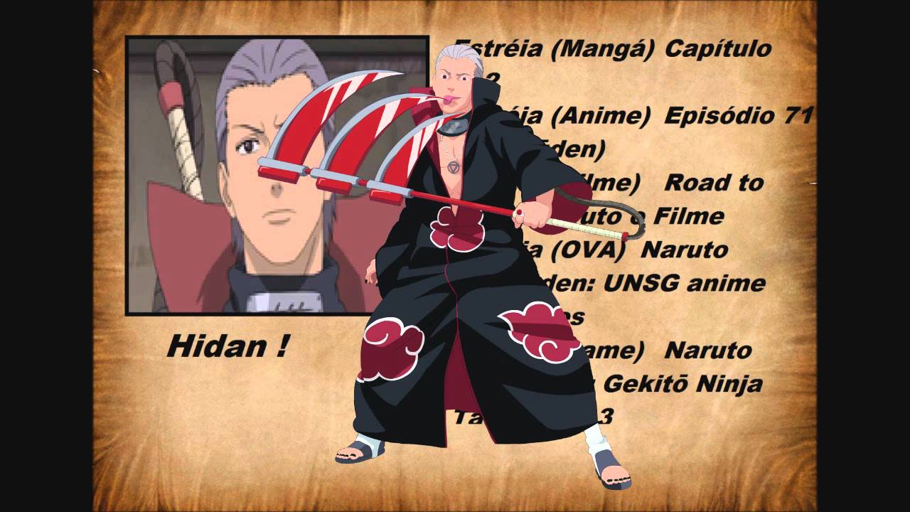 Curiosidades sobre o Hidan - Naruto Shippuden