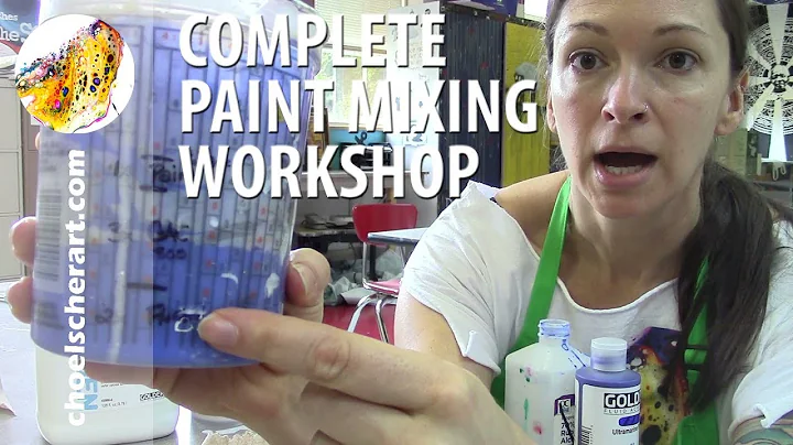 Paint Mixing Workshop - All about my Acrylic Pour ...