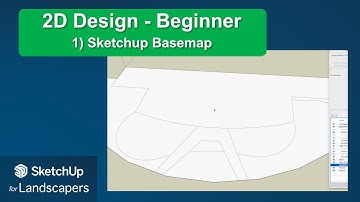Beginner 2D Landscape Design in Sketchup