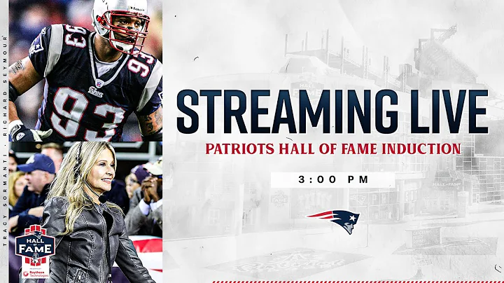 Patriots Hall of Fame Induction of Richard Seymour...