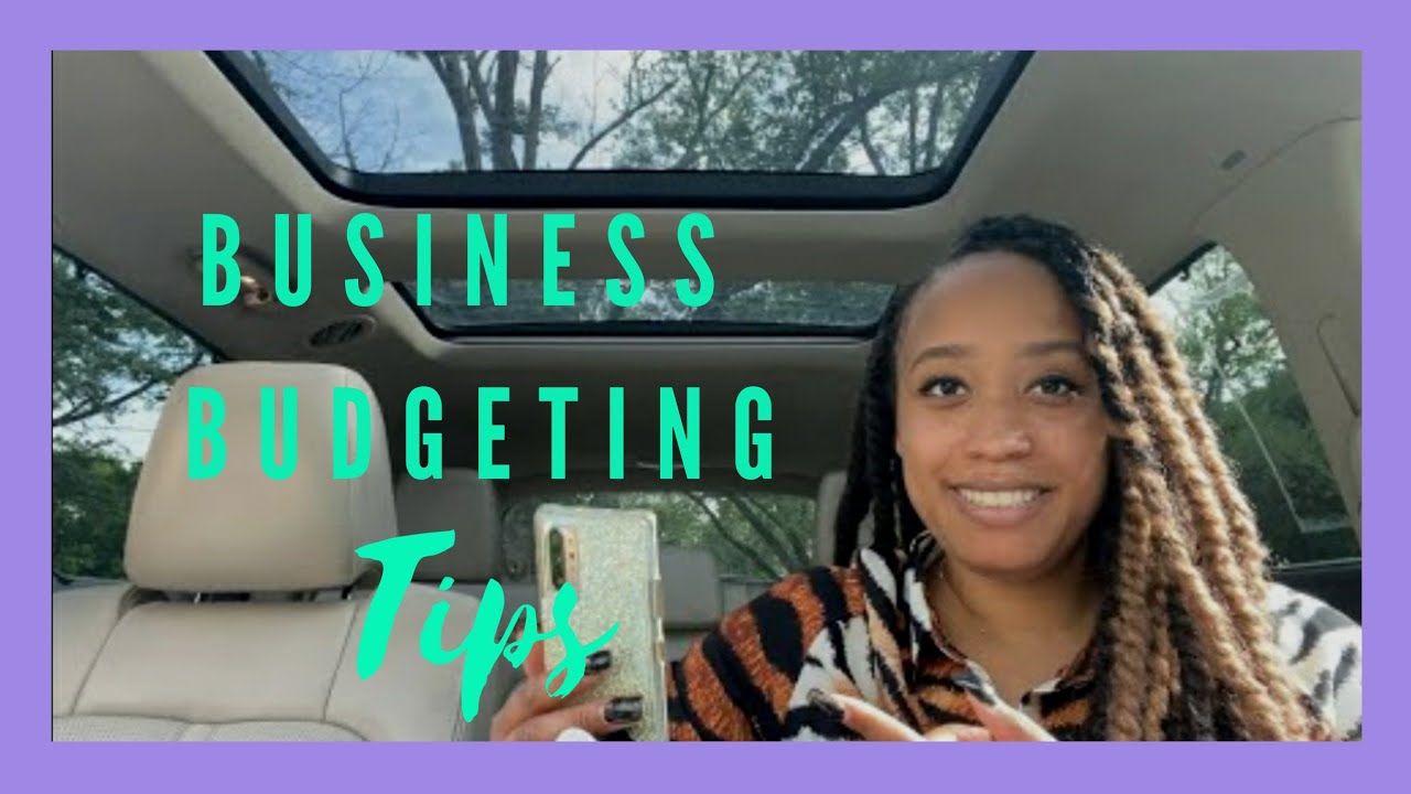 Budgeting Tips For Entrepreneurs! - YouTube