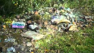 A site recently vacated by travellers-Padanaram, Angus (Scotland)