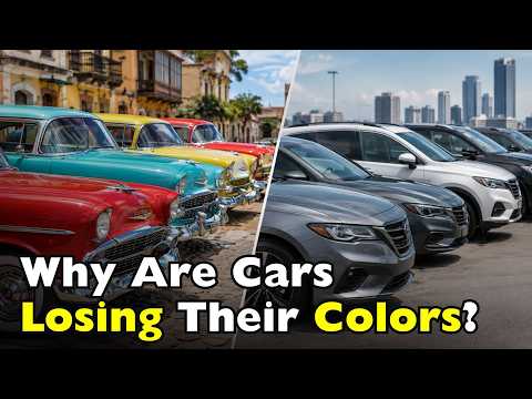 Why Aren’t Cars as Colorful as They Used to Be?