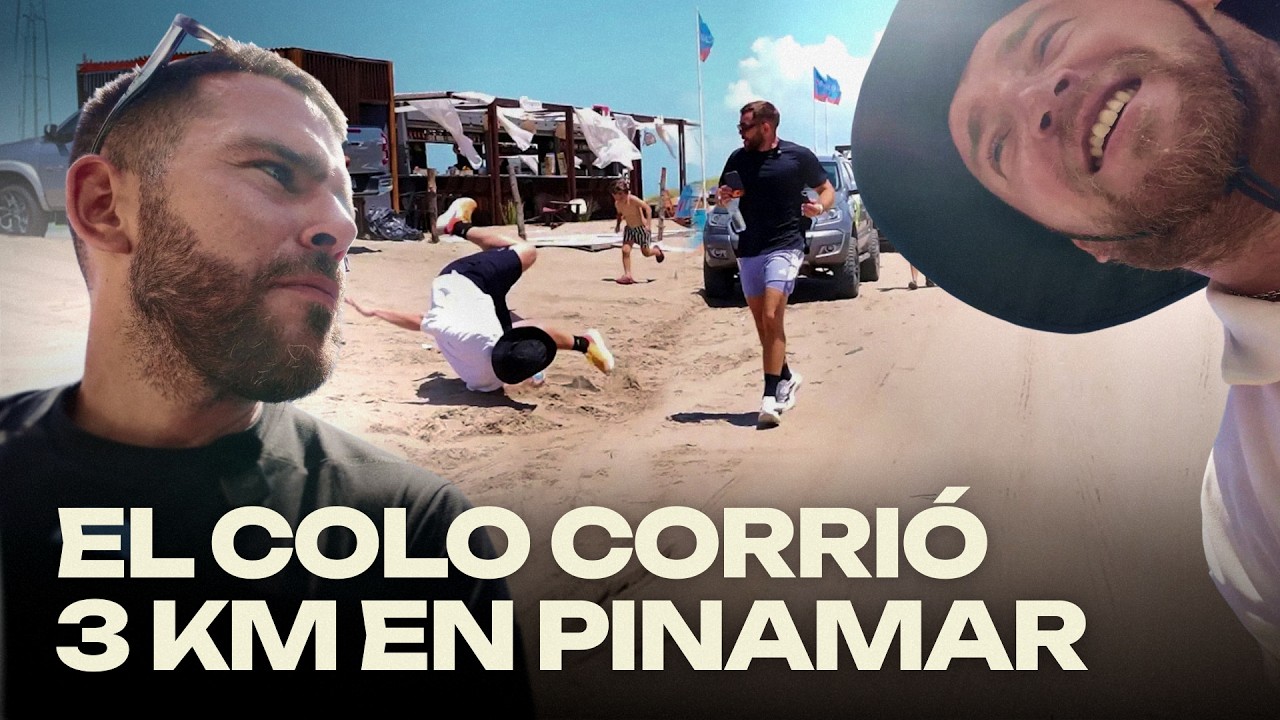 CORRIMOS 3KM CON EL COLO EN PINAMAR