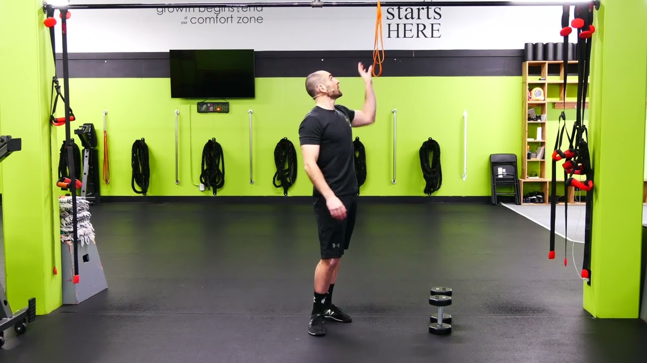 Personal Training Boise I 1 Arm Push Press Demonstration I Kvell Fitness and Nutrition