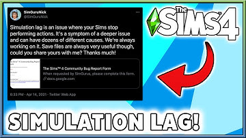 EA Asks For Help Solving Simulation Lag in The Sims 4