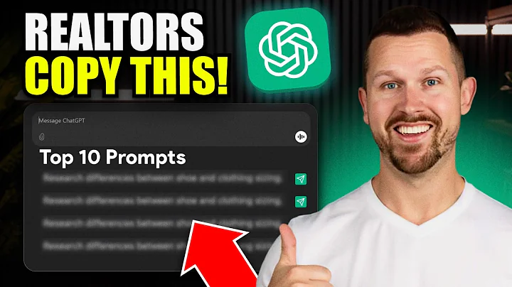 10 ChatGPT Prompts Every Realtor Should be Using in 2025.