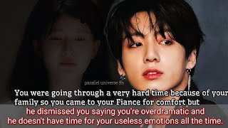 You were going through a very hard time because of your family so you came to your fiance -