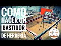 COMO HACER BASTIDOR PARA PUERTA PRINCIPAL PASO A PASO - JJ HERRERIA Y MÁS