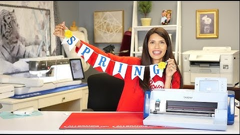 ScanNCut Spring Banner : AllBrands After Hours