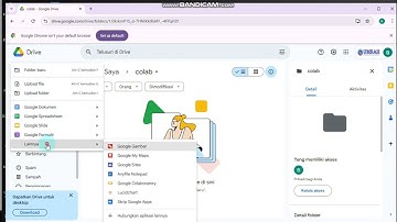 tutorial cara menggunakan google colab menggunakan program sederhana (2301010041)
