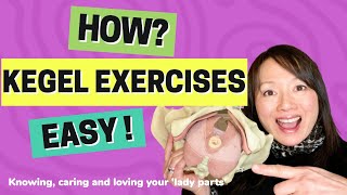 KEGEL EXERCISES - HOW TO DO THEM PROPERLY, EASILY AND EFFECTIVELY!!!   Caring for your 'LADY PARTS!'