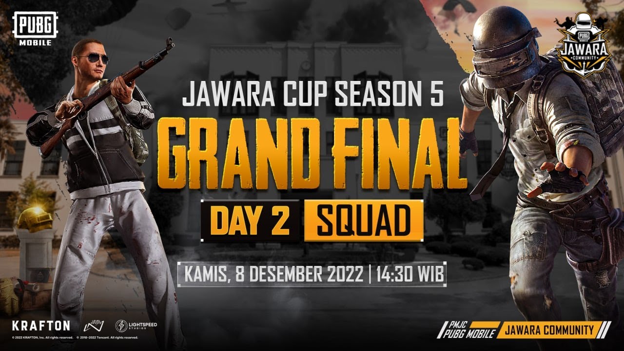 PUBG MOBILE JAWARA CUP SEASON 5 – SQUAD GRAND FINAL