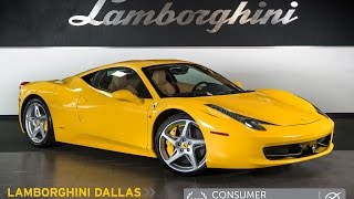 2011 ferrari 458 italia yellow lc376