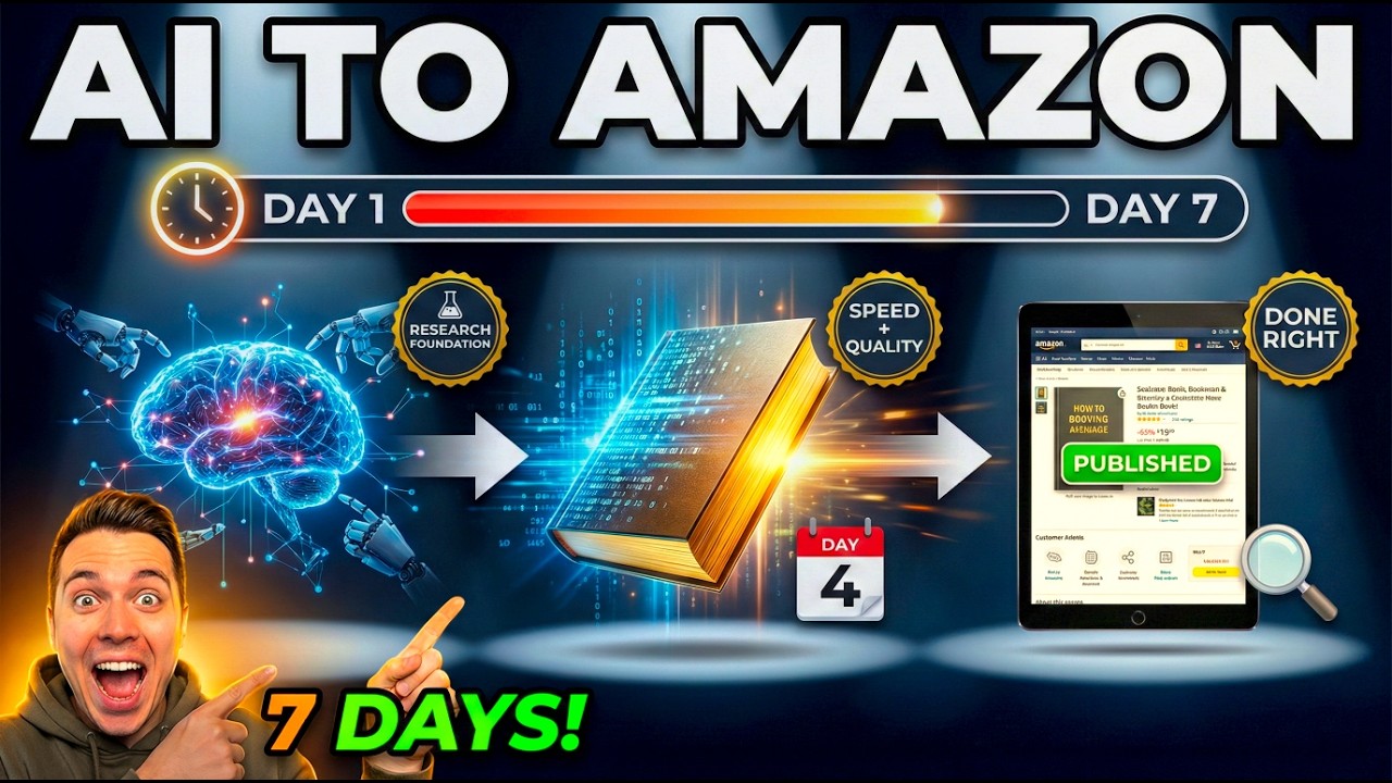 Publish Books on Amazon KDP Using AI: Complete 7-Day Workflow 2026