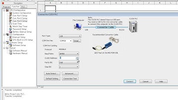 How to change the Click Node Address from the Default 1 to another node