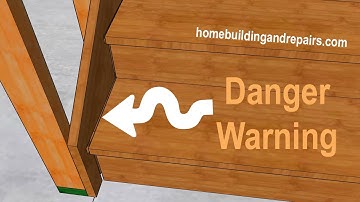 How To Repair Steps Separating From Housed Stringers When They Can