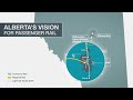 Albertas vision for passenger rail