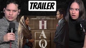 THE MUSIC IS INSANE!! Waleska & Efra react to HAQ | Official Trailer / Emraan Hashm