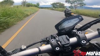 Yamaha MT-09 Vs Suzuki GSX-S750 252km/h ?Candeleo?