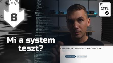 #szoftvertesztelési 🪜szintek - system teszt | nem akkreditált #ingyenes CTFL tanfolyam