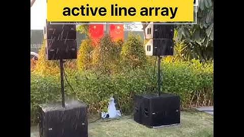 800-1500 people waterproof line array system