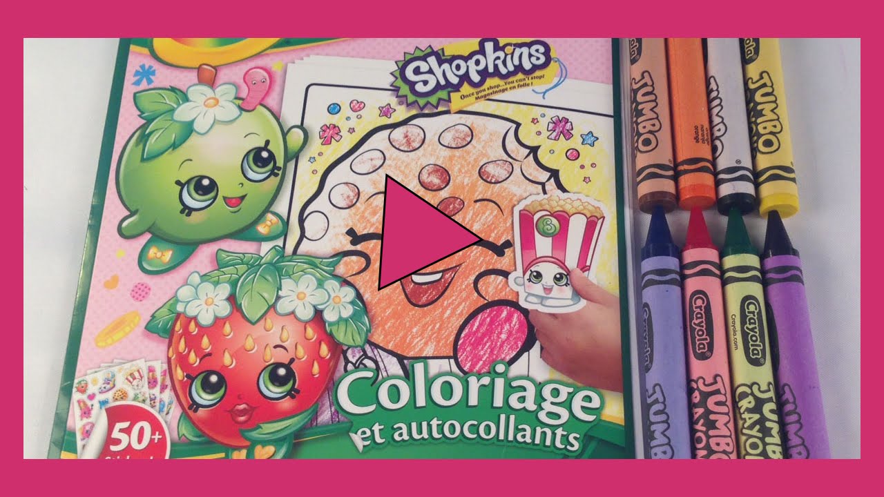 Shopkins Apple Blossom Coloring - YouTube