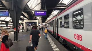 Ride Train Through Switzerland Interlaken June 2018