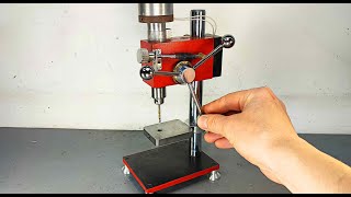 Amazing. DIY mini Drill Press.