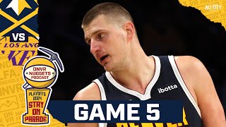 Will Nikola Jokic turn in a signature playoff performance in Game 5 vs. Lakers?