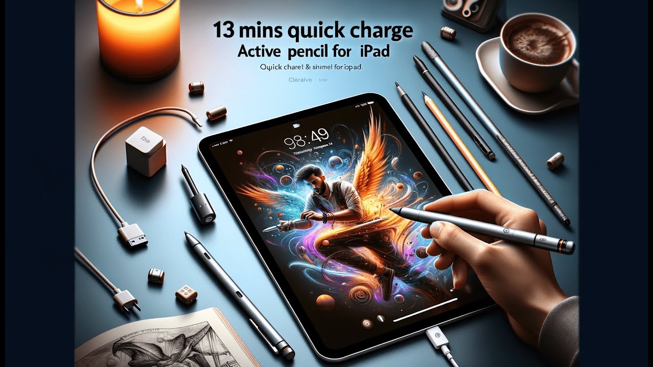 🖋️ Nesvecit Stylus Pen for iPad | 13 Mins Quick Charge Active Pencil for iPad Review 🖋️