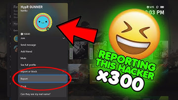 Reporting a hacker 300 TIMES on Xbox LIVE (LOL) @XboxLIVEEnforcement