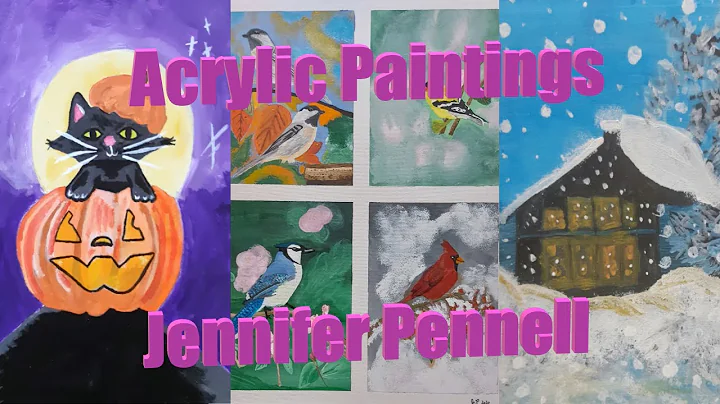 Acrylic Paintings by Jennifer Pennell