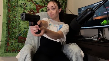 Asmr Glock 17 Tapping and Gum Chewing While Whispering You Into a Deep Relaxing Sleep