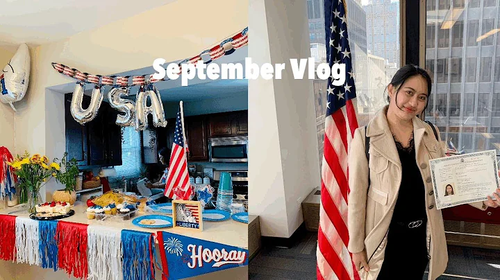 SEPTEMBER VLOG | OATH TAKING | FIL-AM COUPLE
