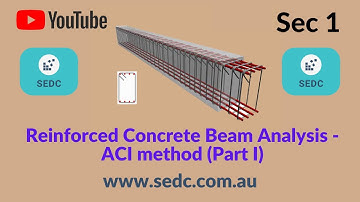 Reinforced Concrete Beam Analysis-Part I - Sec 1
