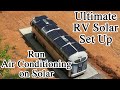 Ultimate rv solar setup 4578w charging our batteries at 140a 24v