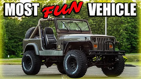 why the jeep wrangler YJ is the MOST FUN you can get for your money. my 5 reasons!