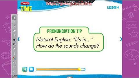 Theme 5 Time – Lesson 4   i-learn Smart Start 4 (https://gialaigiasu.online - Tiếng Anh lớp 4)