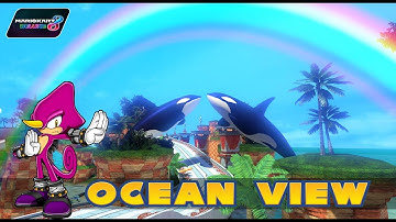 Mario Kart 8 Deluxe Custom Track Ocean View with Epsio