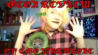 🪴MEGA REVIEW OF MY EMO WARDROBE🦖 || Обзор на мою эмо одежду