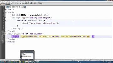 How do you make something appear on click in HTML?