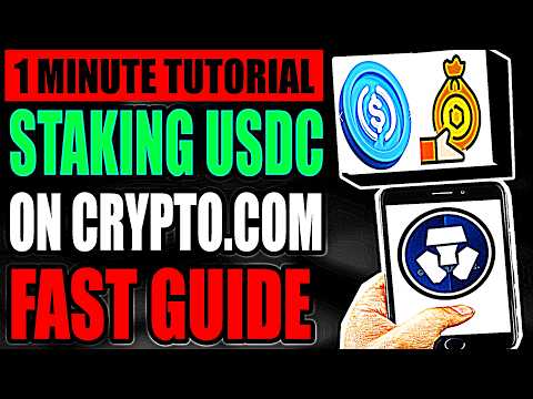 Staking USDC On Crypto.com Fast (Step By Step - Full Tutorial)
